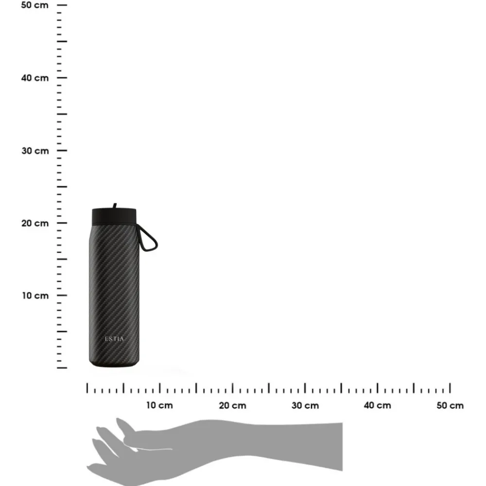 Kubek termiczny 500 ml Pulse Carbon Fibre * Estia Outlet