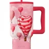 Kubek termiczny ze słomką 900 ml Love Ascend * Estia Best