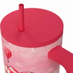Kubek termiczny ze słomką 900 ml Love Ascend * Estia Best