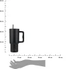 Kubek termiczny ze słomką 900 ml Midnight Black * Estia Hot