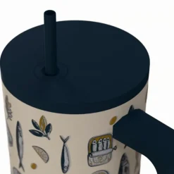 Kubek termiczny ze słomką 900 ml Salt Life * Estia Clearance