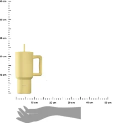 Kubek termiczny ze słomką 900 ml Sunbeam * Estia Online