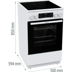 Kuchnia ceramiczna GORENJE GECS5C70WA
