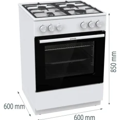 Kuchnia gazowa GORENJE GG6A10WFFM