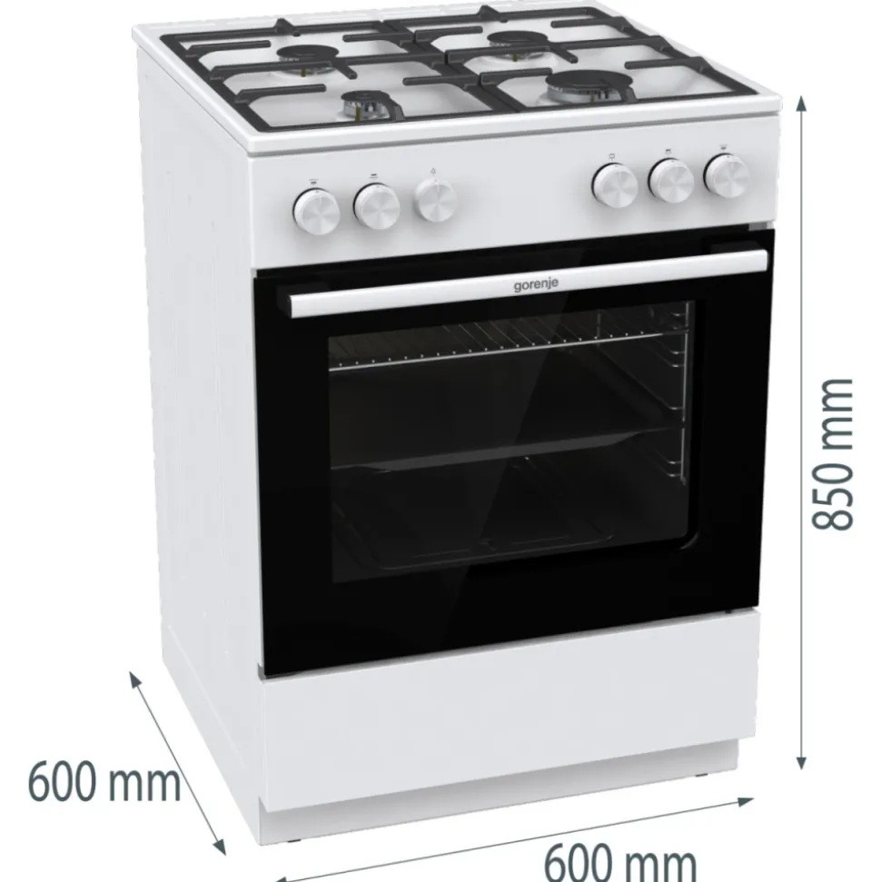 Kuchnia gazowa GORENJE GG6A10WFFM