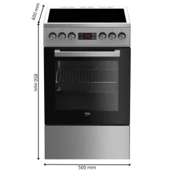 Kuchnia ceramiczna FSM57300GX * Beko Sale