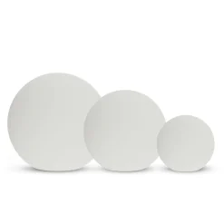 Kula Ogrodowa GLOBO biała 30 cm z żarówką RGB A60 10W i pilotem