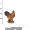 Kura ogrodowa kolorowa 27 cm