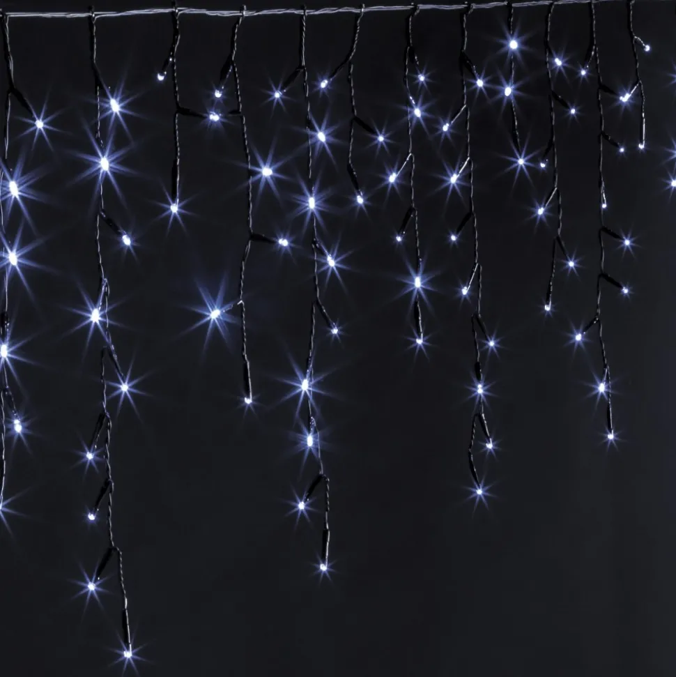 Kurtyna świetlna 4m zimna biel 240 LED