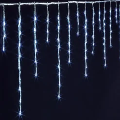 Kurtyna świetlna 15m zimna biel 900 LED * Feeric