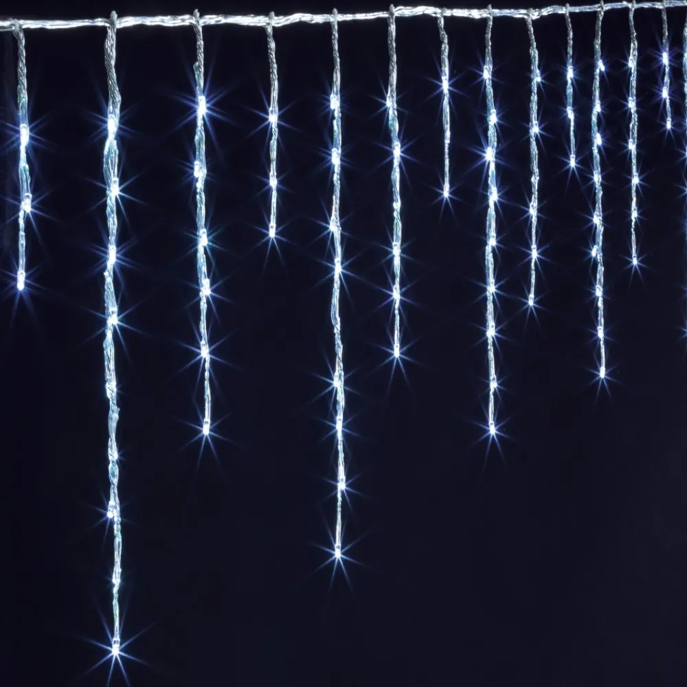 Kurtyna świetlna 15m zimna biel 900 LED * Feeric