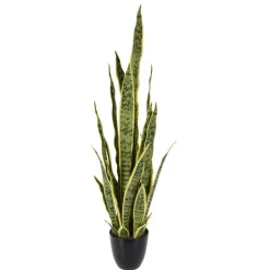 Kwiat sztuczny Sanseviera w donicy 92 cm * Progarden Hot