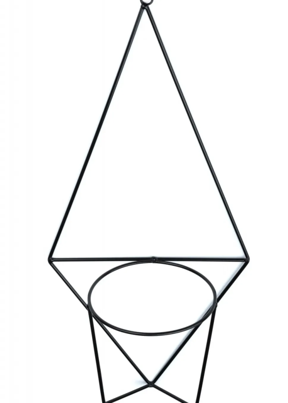Kwietnik ścienny wiszący pojedynczy LOFT 63 cm