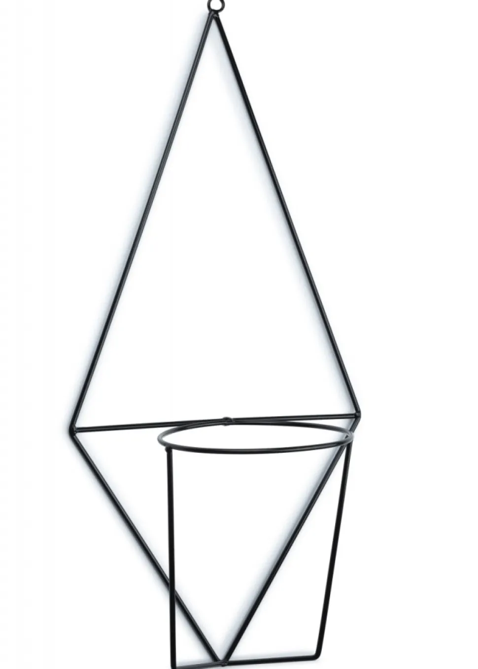Kwietnik ścienny wiszący pojedynczy LOFT 63 cm