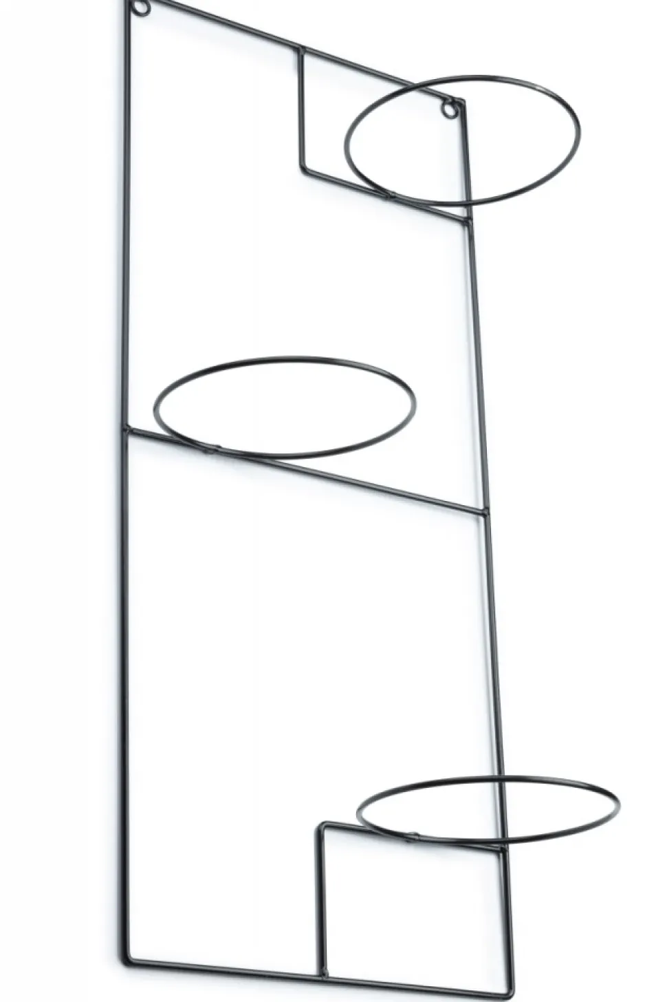 Kwietnik ścienny wiszący potrójny LOFT 71 cm