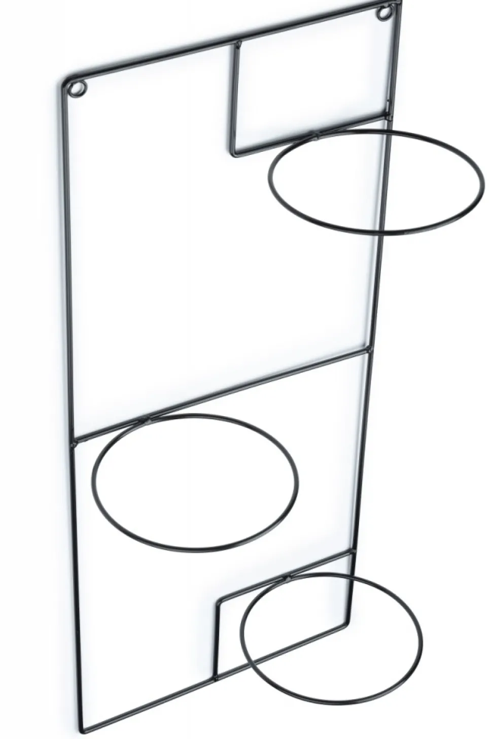Kwietnik ścienny wiszący potrójny LOFT 71 cm