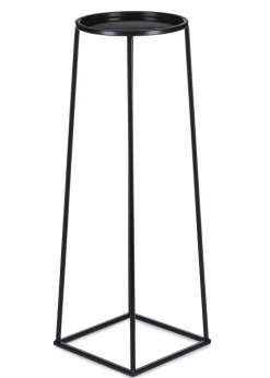 Kwietnik industrialny czarny stojak 70 cm LOFT