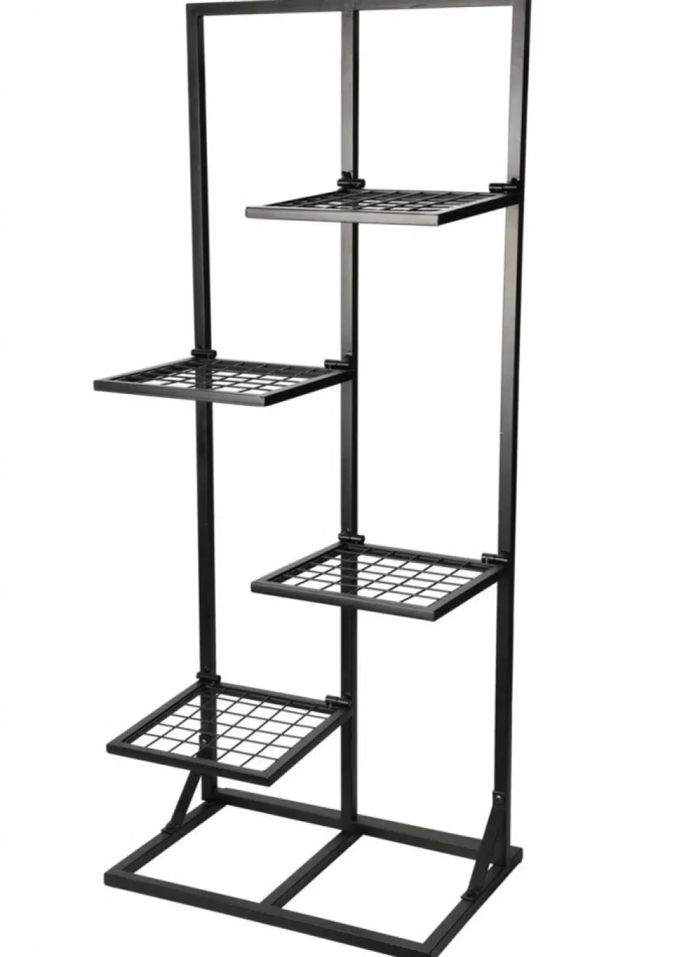Kwietnik metalowy loft 4 poziomy