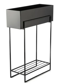 Kwietnik metalowy stojak na kwiaty 82 cm LOFT