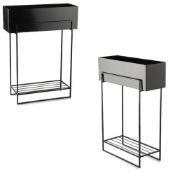 Kwietnik metalowy stojak na kwiaty 82 cm LOFT