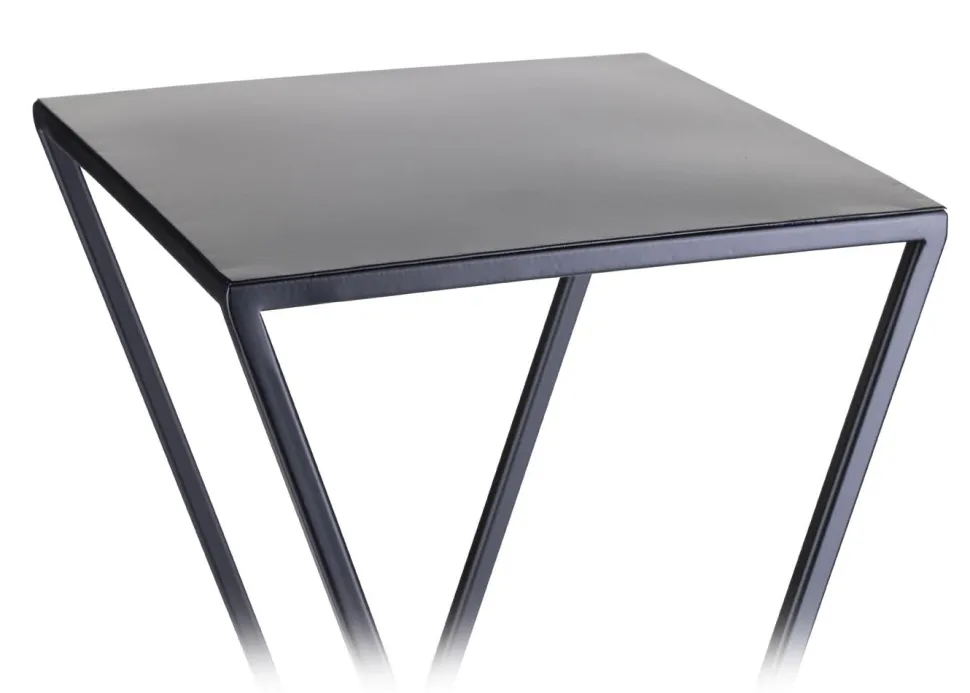 Kwietnik na rośliny stojący 70 cm czarny LOFT