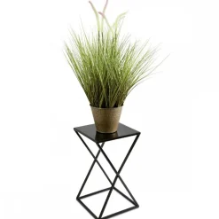 Kwietnik nowoczesny stojący 40 cm czarny