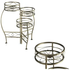 Kwietnik składany stojący potrójny LOFT 62 cm