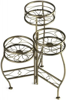 Kwietnik składany stojący potrójny LOFT 62 cm