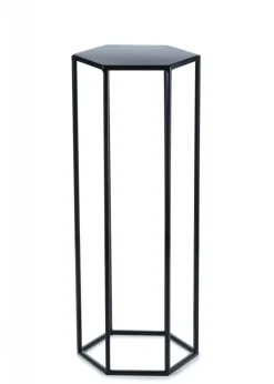 Kwietnik stojak na kwiaty czarny 70 cm LOFT