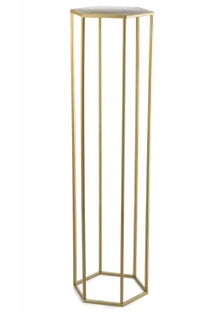 Kwietnik stojak na kwiaty złoty 100 cm GLAM