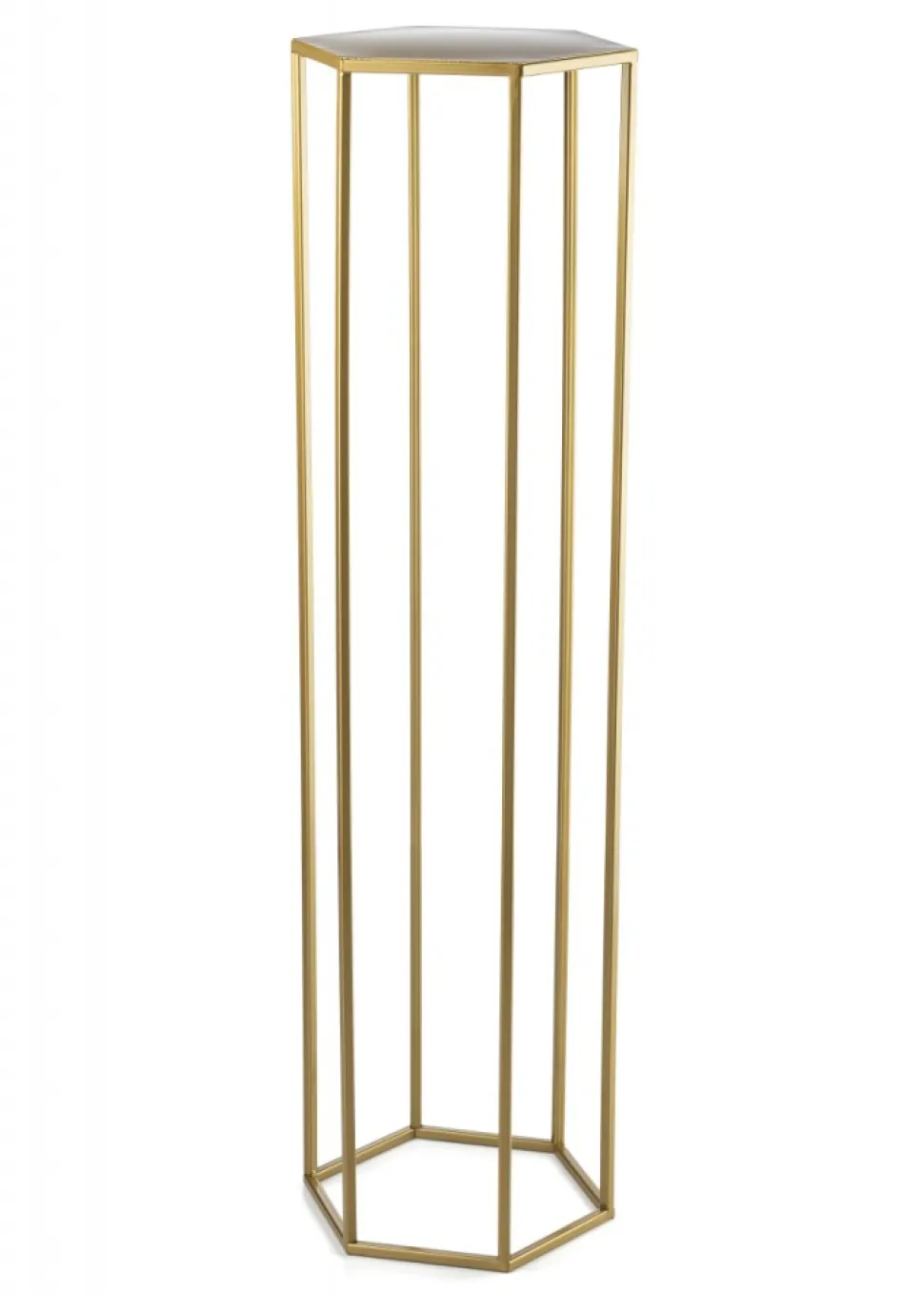 Kwietnik stojak na kwiaty złoty 100 cm GLAM