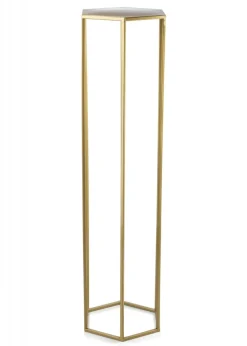 Kwietnik stojak na kwiaty złoty 100 cm GLAM