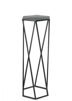 Kwietnik stojak na rośliny czarny 70 cm LOFT