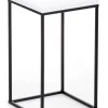 Kwietnik stojący 40 cm BasicLoft biały