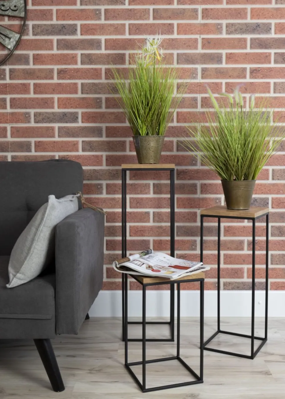 Kwietnik stojący 40 cm BasicLoft
