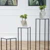 Kwietnik stojący 60 cm BasicLoft biały