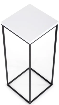 Kwietnik stojący 60 cm BasicLoft biały
