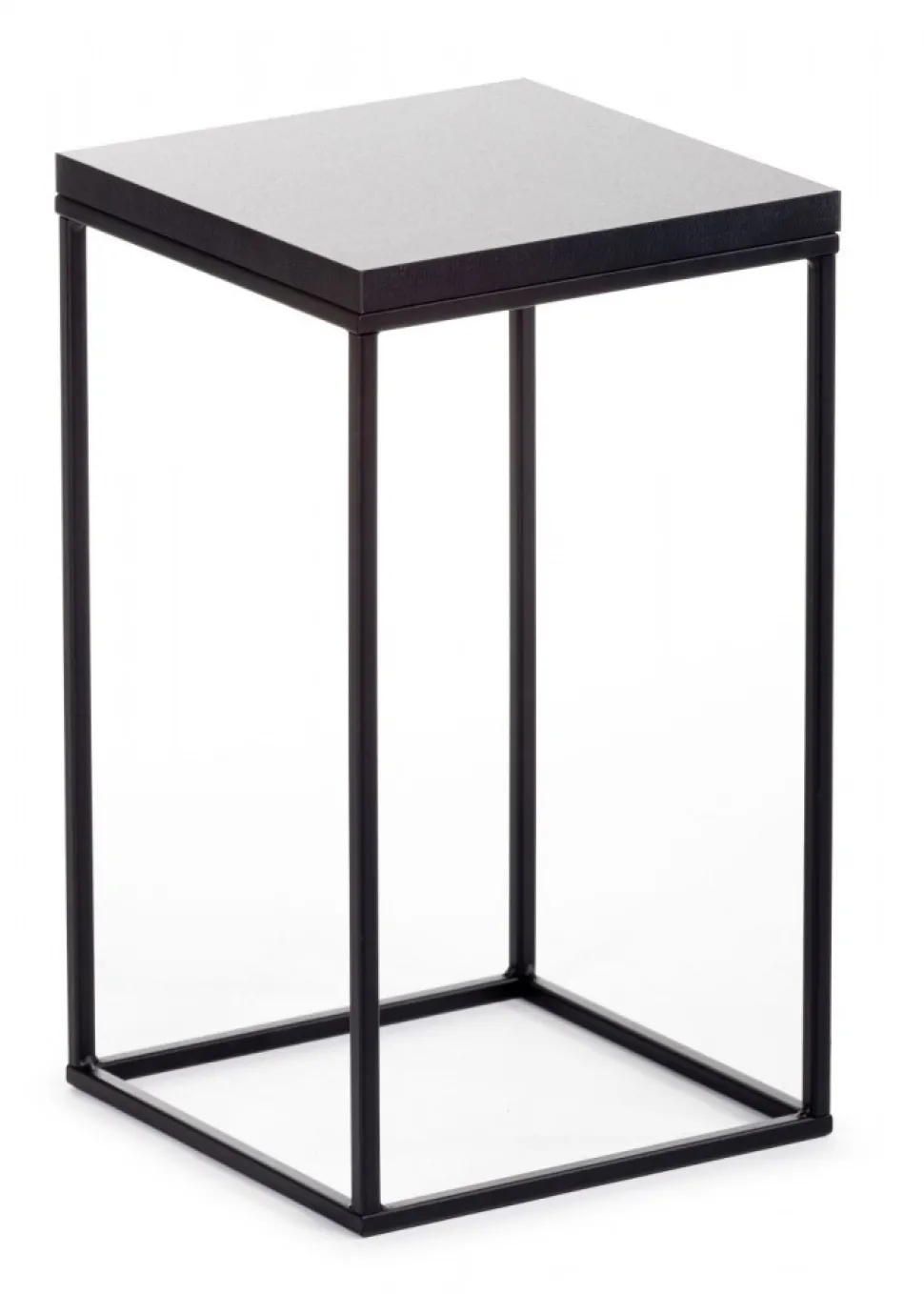 Kwietnik stojący 40 cm BasicLoft czarny