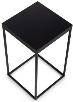 Kwietnik stojący 40 cm BasicLoft czarny