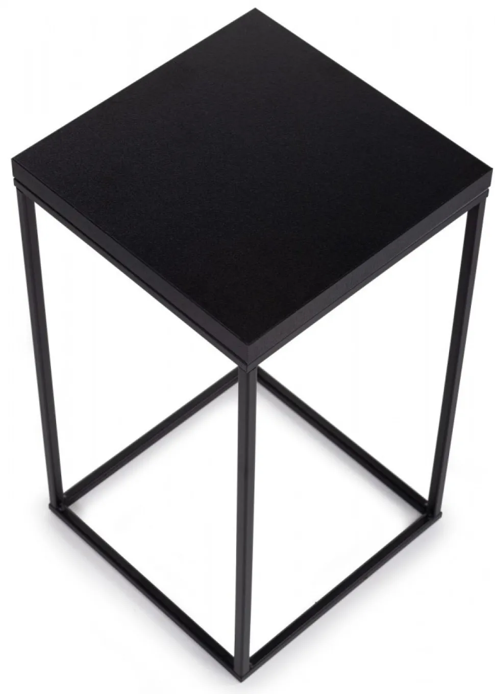 Kwietnik stojący 40 cm BasicLoft czarny