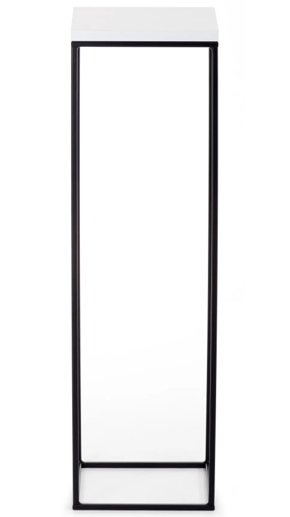 Kwietnik stojący 80 cm BasicLoft biały