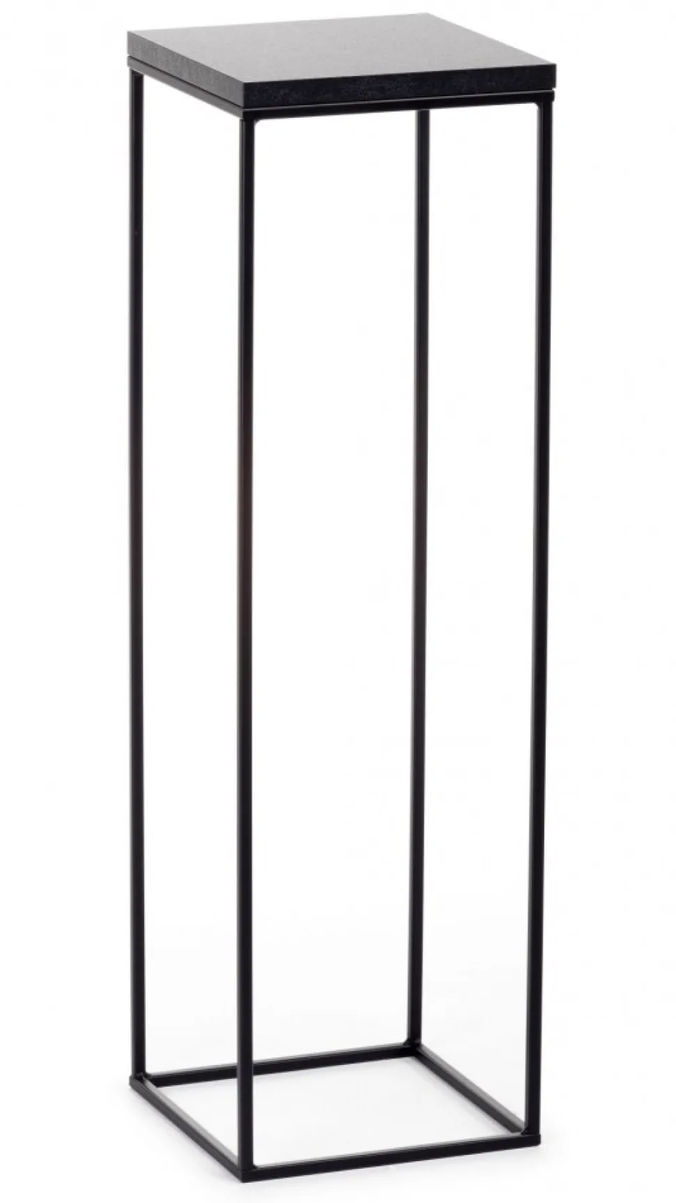 Kwietnik stojący 80 cm BasicLoft czarny