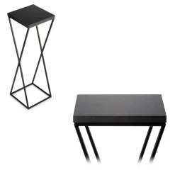 Kwietnik stojący 70 cm z blatem MDF LOFT