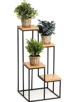 Kwietnik stojący KASKADA blat dąb MDF