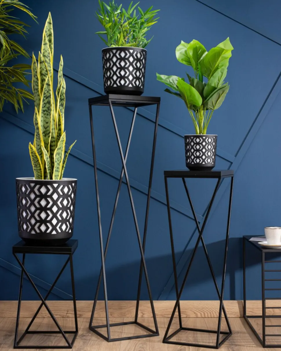 Kwietnik stojący LOFT 70 cm blat MDF