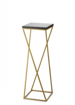 Kwietnik stojący na rośliny 70 cm MDF złoty GLAM