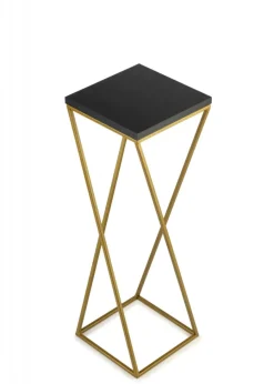 Kwietnik stojący na rośliny 70 cm MDF złoty GLAM