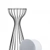 Kwietnik stojący z osłonką LOFT 56 cm metalowy