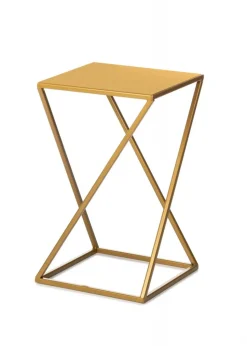 Kwietnik stojący złoty 40 cm nowoczesny