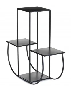 Kwietnik ARKA 70 cm industrialny czarny kwietnik * HowHomely Clearance